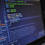 screen of code used by web design Toms River professionals